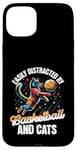 iPhone 15 Plus Love Cats and Basketball - Easily Distracted Case