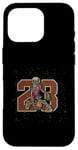 Coque pour iPhone 16 Pro Skeleton Playing Basketball It's Too Late to Play Sports