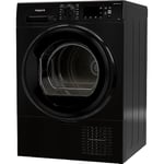 Hotpoint 8kg Freestanding Condenser Tumble Dryer - Black