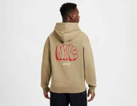 Nike Solo Swoosh Graffiti Hoodie, Olive