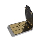 Adaptateur De Carte Sim Pour Apple Iphone 5 6 7 P 8 X Super Snow Troisième Génération Accessoire De Téléphone Portable Double Porte-Cartes Simple