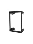 StarTech.com 15U Wall-Mount Server Rack - 12 in. Depth - rack - 15U