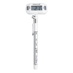 KitchenCraft Digital Food Thermometer Probe with Protective Cover, Ideal for Meat, Poultry, Jam & More, White