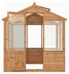 Mercia Merica Traditional Wooden Greenhouse - 4 x 6ft