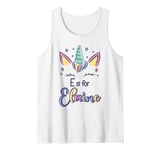 First Name Elaine Personalized E Is For Elaine Tank Top