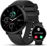 Montre Connectée Homme Femme, 1.39"" Hd Full Touch Smartwatch Avec Appel Bluetooth, 112+ Sportifs Bracelet Connecté Avec Fréquence Cardiaque/Sommeil/Spo2, Ip68 Étanche Montre Connectee