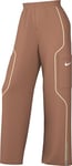 Nike Pants W NSW Street HR WVN PNT, Terra Blush/Coconut Milk/White, FN1949-212, S