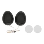 2 pi&egrave;ces tweeters de voiture 98dB 1000W d&ocirc;me int&eacute;rieur st&eacute;r&eacute;o haut-parleur Audio pour syst&egrave;me sonore noir