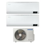 samsung cebu 9000+12000 btu série dual split inverter climatiseur avec aj050txj2kg a+++ wi-fi 9+12 - new