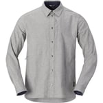 Norrøna Tamok Wool Plain Shirt M'S Drizzle Melange