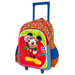 Disney Mickey Mouse 3D Sac À Dos Trolley 24 Litres Enfants École Primaire