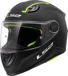 LS2, Casque Moto Intégral Enfant Kid Solid Matt Black, S