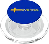 Drapeau de la Suède - Sport - Maillot de sport - Style Sverige PopSockets PopGrip pour MagSafe