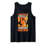 I Express Myself Through Kicks Kick Volleyball Sepaktakraw Tank Top