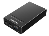 USB 3.0 Twobay external cabinett up to 9.5mm 5 Gbps black