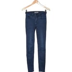 Jeans Levis  jean slim femme  34 - T0 - XS Bleu