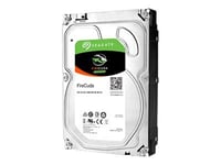 Seagate FireCuda ST1000DX002 - Disque dur hybride - 1 To (8 Go flash) - interne - 3.5" - SATA 6Gb/s - mémoire tampon : 64 Mo