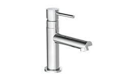 SCHÜTTE LAURANA 35911 Robinet d'eau froide uniquement pour eau froide, mitigeur de lavabo pour toilettes d'invités, robinet pour petit lavabo, robinet sur pied, chromé