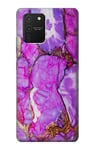 Purple Turquoise Stone Case Cover For Samsung Galaxy S10 Lite
