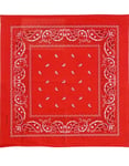 Rød Paisley Bandana