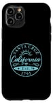 Coque pour iPhone 11 Pro Santa Cruz Retro Vintage Surf & Skateboard Design Graphique