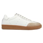 All Saints Mens Allsaints Leo Low Top Trainers - White - Size UK 10