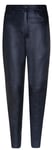 Infinity Leather Womens Classic Lamb Nappa Black '501' Jeans - Size 12 UK