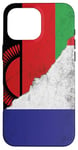 Coque pour iPhone 16 Pro Max Drapeaux France et Malawi - Français Malawien