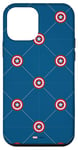 Coque pour iPhone 12 mini Marvel Captain America: Brave New World Shield Diamond Grid