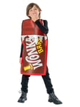 Wonka Chocolate Bar Book Day Fancy Dress Costume Chocolate Factory Roald Dahl