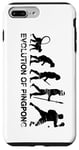 Coque pour iPhone 7 Plus/8 Plus Ping Pong Evolution pour les joueurs de tennis de table