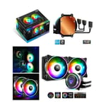 CPU WATERCOOLING VENTIRAD AIRCOOLER 240 MM RGB