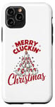 iPhone 11 Pro Merry Cluckin' Christmas Funny Chicken Lovers Farm Xmas Case