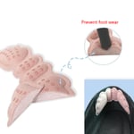 2pcs Butterfly Heel Insoles Shoes Stickers Pad Foot Care An Pink1
