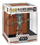 FUNKO POP! - FIGURINE STAR WARS - 0720 - IG-12 WITH GROGU