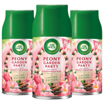 Air Wick Freshmatic Refills Peony Garden Party Freshener Automatic Spray 250mlx3