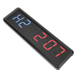 1.8in LED Digital Timer With Remote Countdown Interval Clock Stopwatch 100‑240V