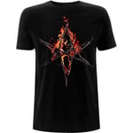 Bring Me The Horizon Unisex T-Shirt: Flaming Hex (Medium)