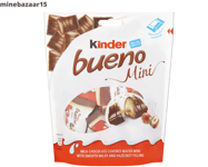 Kinder Bueno Mini Milk Chocolate, Hazelnut & Wafer Bars, 86g Pack Of 2