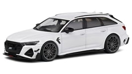 Audi A6 Rs6/R Abt avant Sw Station Wagon 2021 Blanc 1:43 Model 4310710 Solido