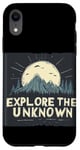 iPhone XR Explore the Unknown at Night with Cool Forest and Moon Case