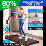 BLACK LORD Tapis de Course/Marche Électrique Maison Bureau Gym Fitness Pliable