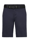 Calvin Klein Modern Twill Slim Short Belt Marinblå