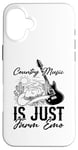 Coque pour iPhone 16 Plus La musique country, c'est juste Farm Emo