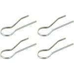 4x goupille fendue dimensions 1,5 x 38mm en acier tracteur tondeuse remorque portail