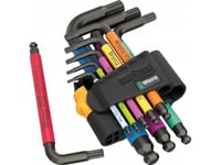 Wera 950/9 Hex-Plus Multicolour Imperial 3 Insexnyckelsats