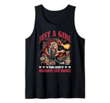 Dragon Just A Girl Who Loves Dragons and Books Tank Top