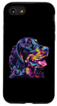 Coque pour iPhone SE (2020) / 7 / 8 Gordon Setter Pop Art Figurine de race de chien