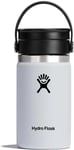 Hydro Flask 12 oz Wide Coffee Flex Sip white