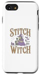 Coque pour iPhone SE (2020) / 7 / 8 Stitch Witch – Citation humoristique d'égout